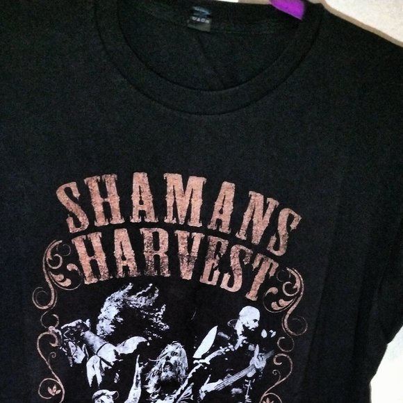 INSANELY RARE SHAMANS HARVEST CONCERT TOUR SHIRT - Picture 2 of 3